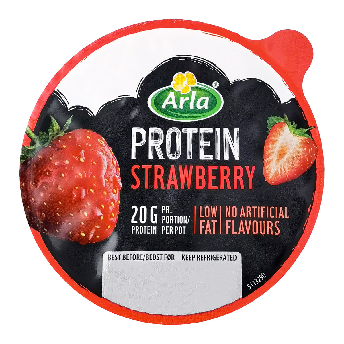 Arla High Protein Strawberry Low Fat Yogurt Atasco arla-high-protein-strawberry-low-fat-yogurt-atasco