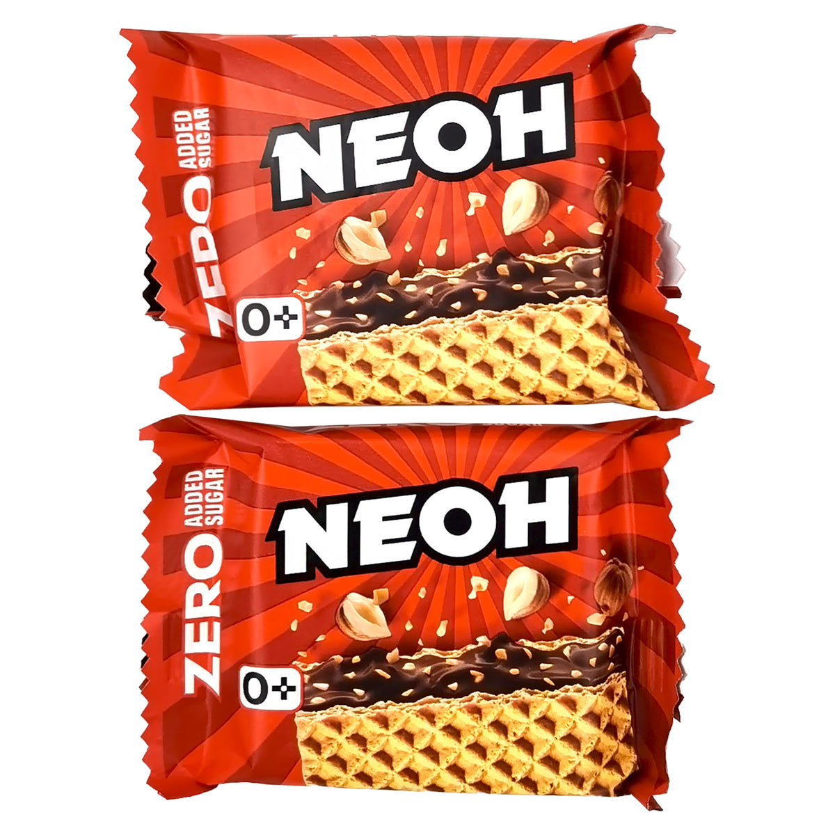 NEOH Zero Added Sugar Hazelnut Crunch Wafer Bundle (21G X 2) – Atasco