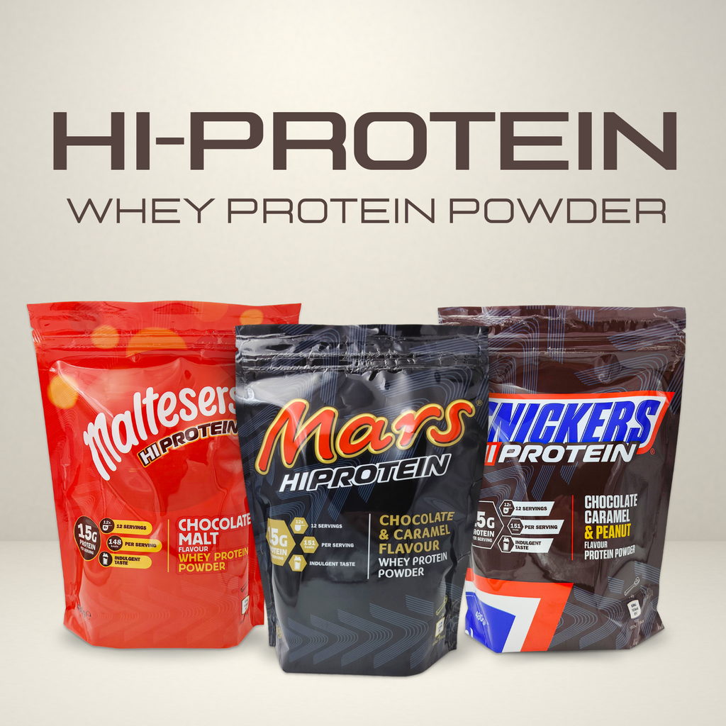 Mars Snickers Maltesers Hi Protein Whey Powder 480g