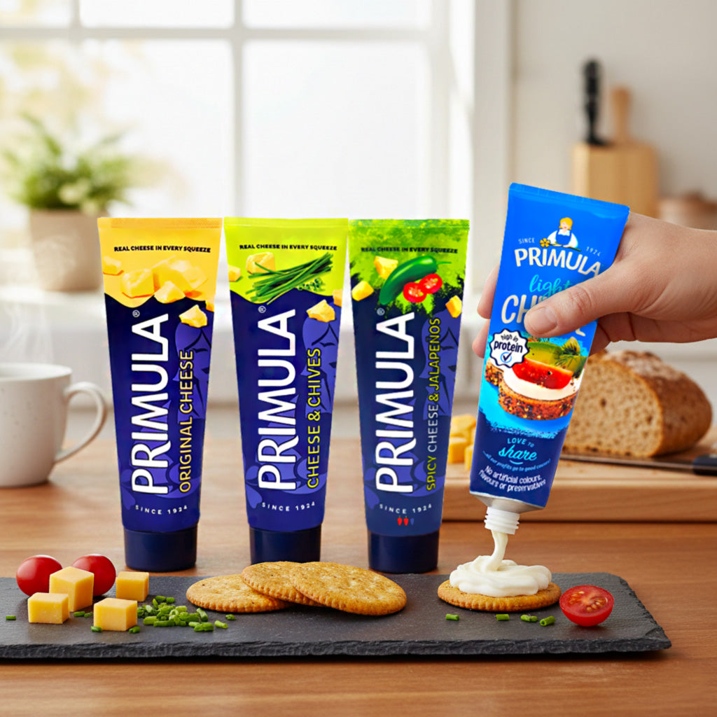Primula Tube Cheese Spreadable