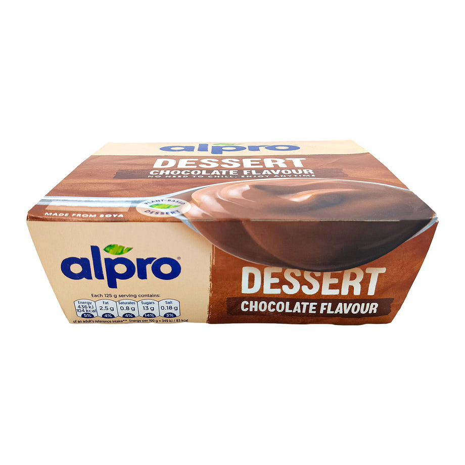 Alpro Chocolate Soya Dessert 4X125G – Atasco