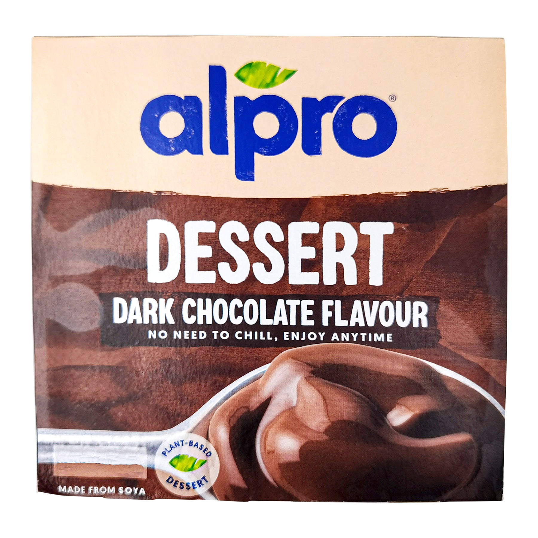 Alpro Dark Chocolate Soya Dessert 4X125G – Atasco