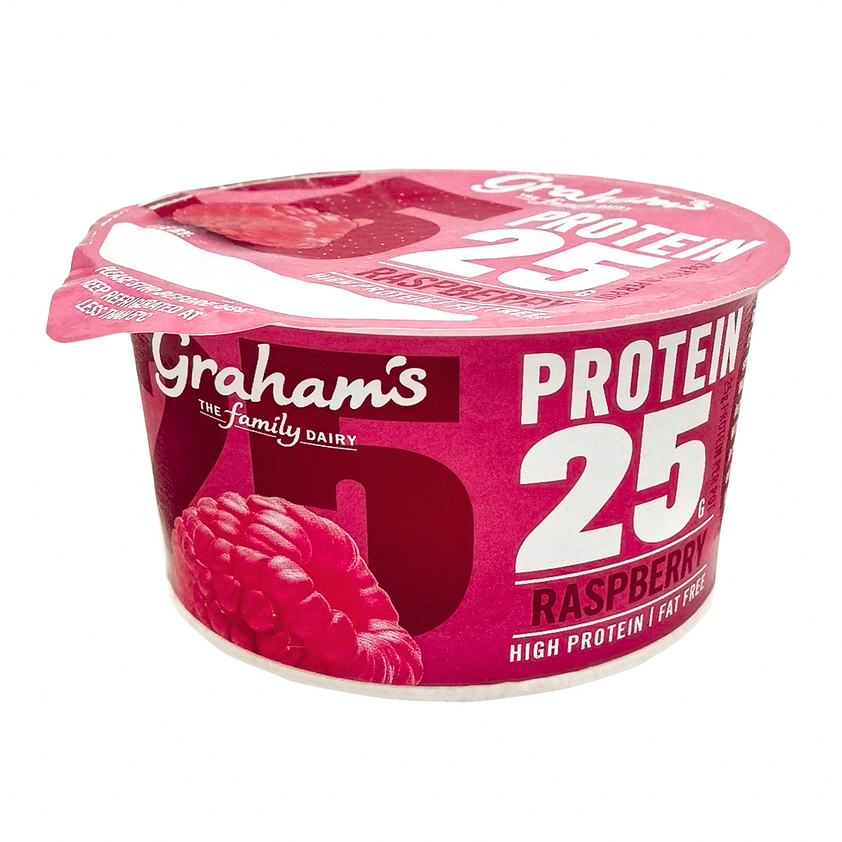 Grahams Family Dairy High Protein 25 Raspberry Yogurt 200g – Atasco