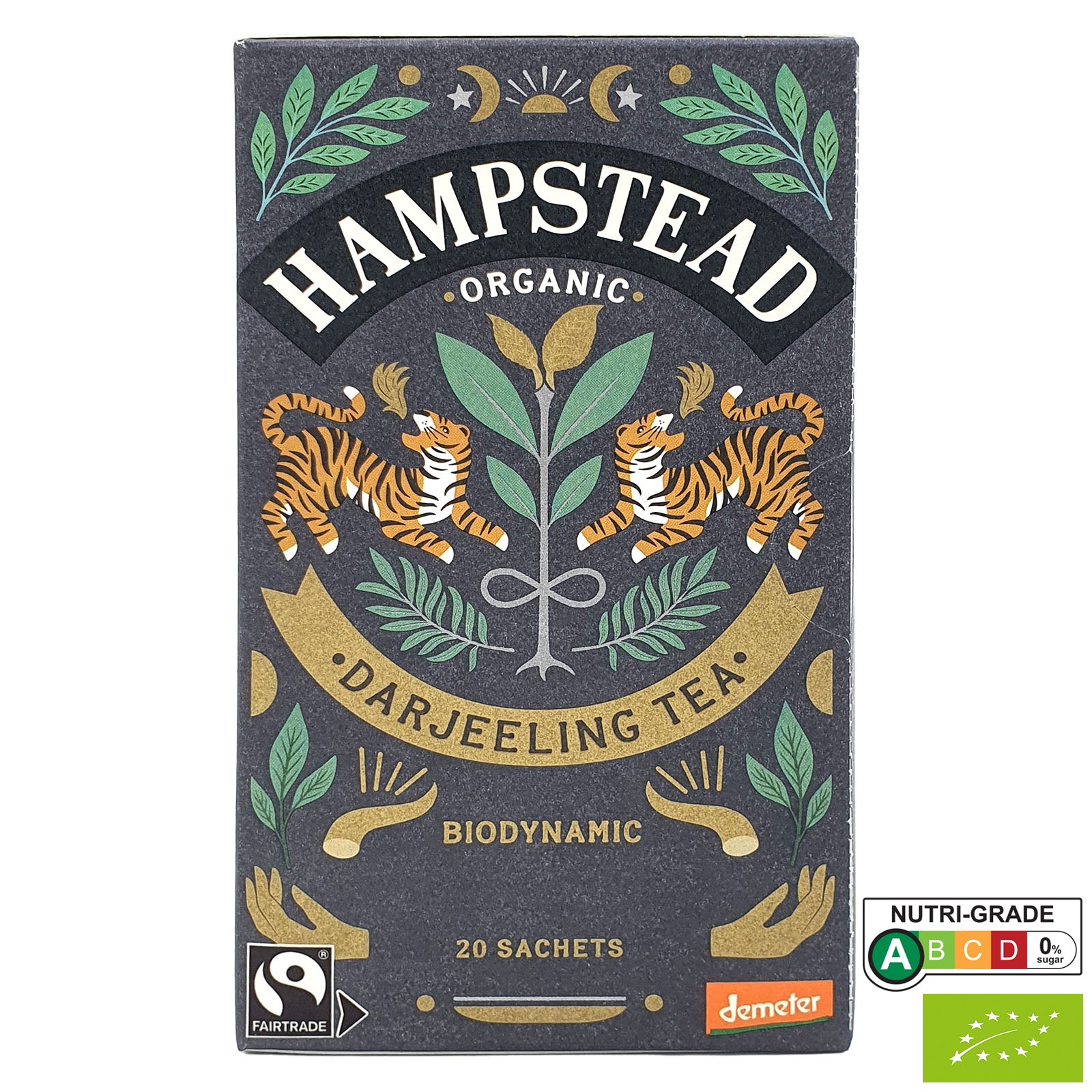 Hampstead Tea Organic Biodynamic and Fairtrade Darjeeling Tea Bags – Atasco