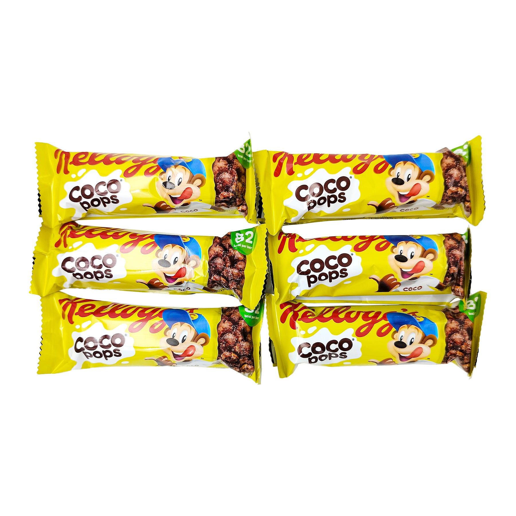 Coco Pop Rocks Multipack Kellogg's Coco Pops Cereal Milk Bars Multipack (6X20G) – Atasco