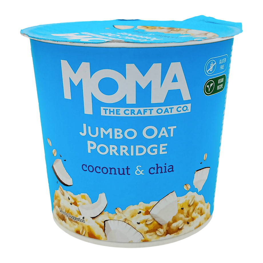 MoMA Vegan and Gluten Free Coconut and Chia Porridge Pots Atasco